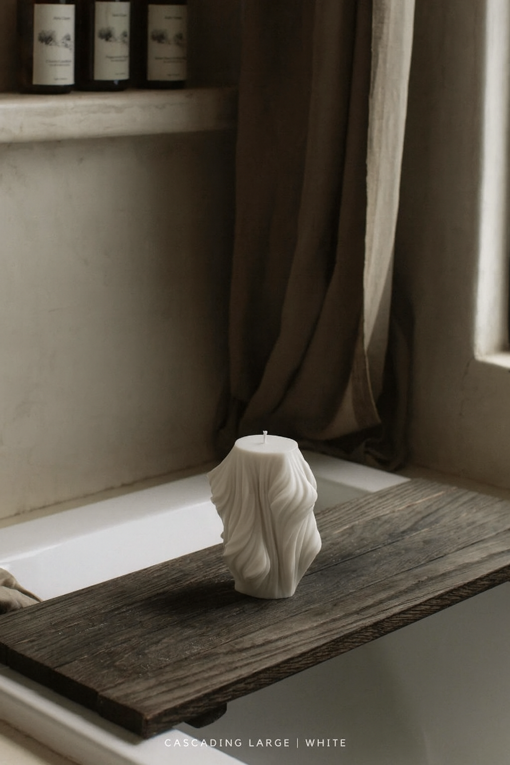 CASCADING WAVE CANDLE