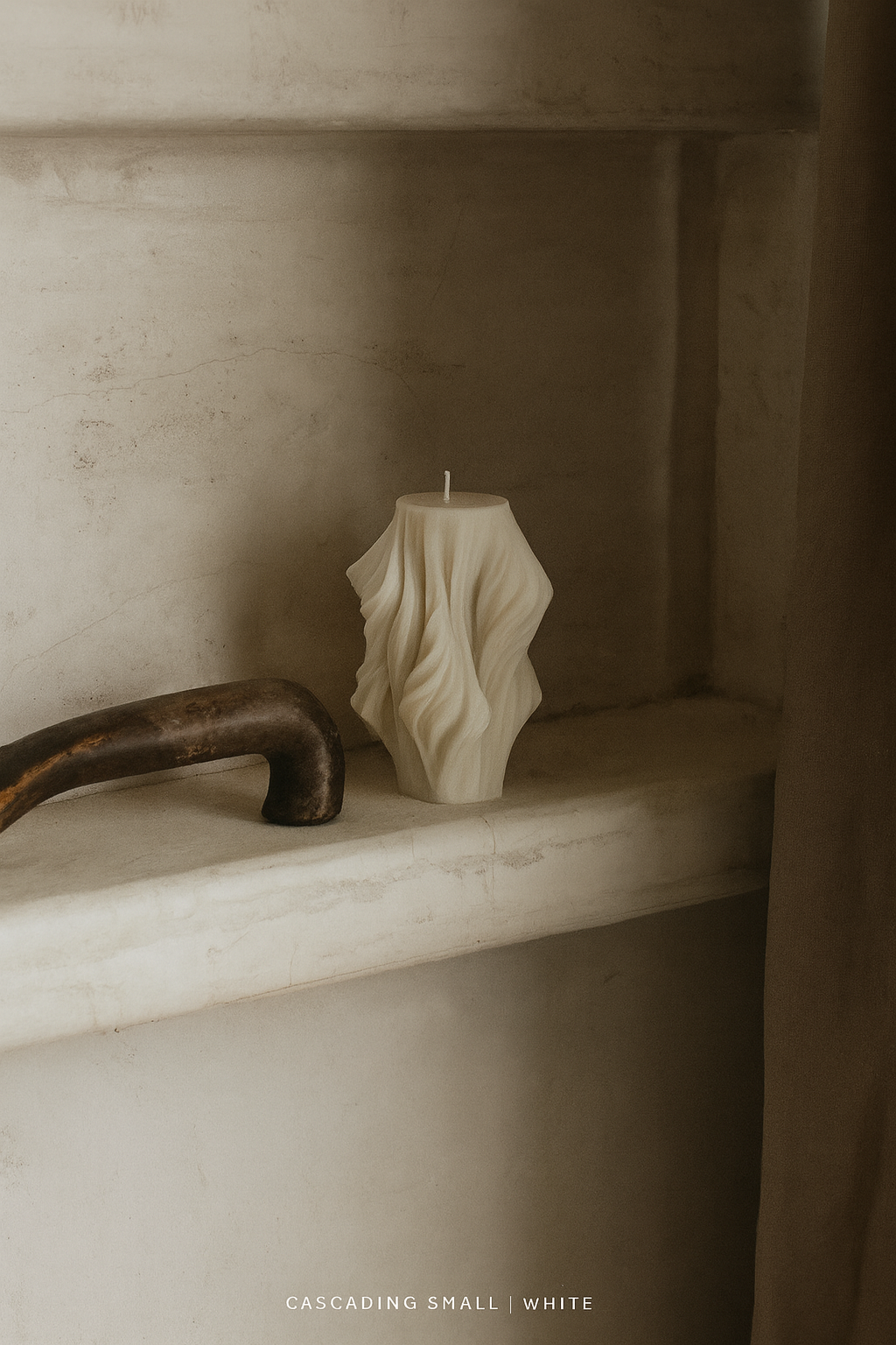 CASCADING WAVE CANDLE