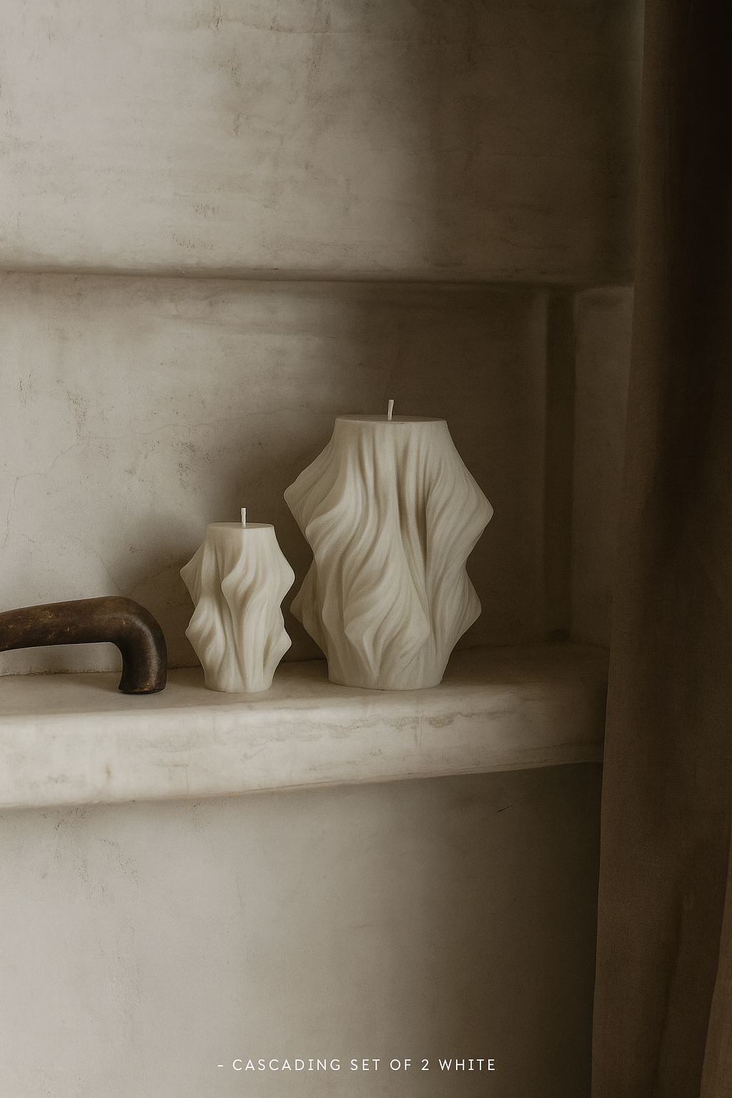 CASCADING WAVE CANDLE