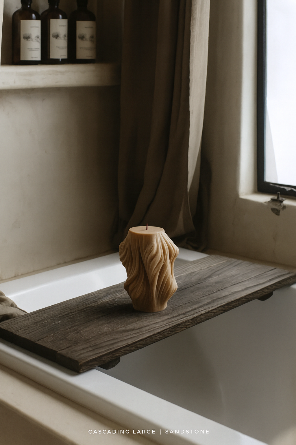 CASCADING WAVE CANDLE