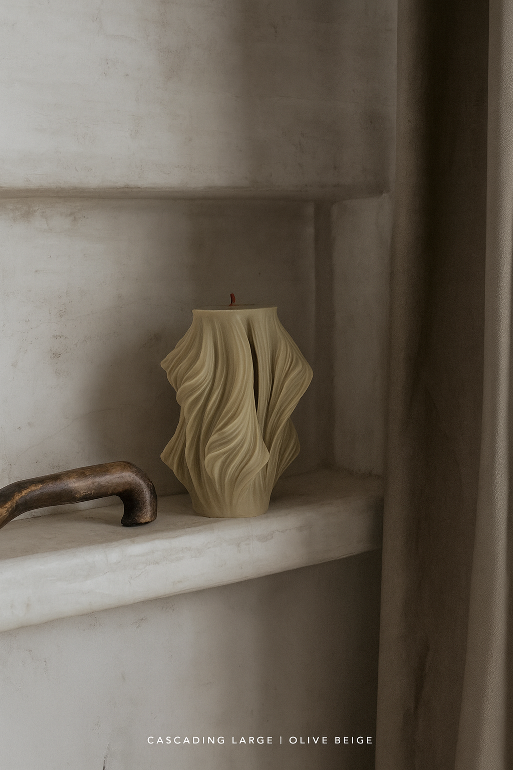 CASCADING WAVE CANDLE