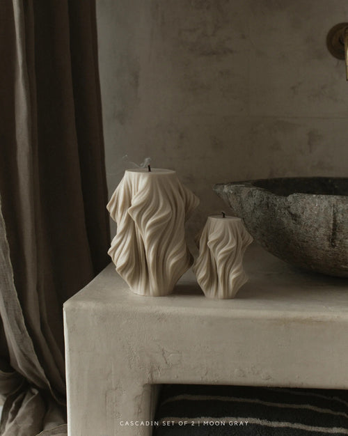 CASCADING WAVE CANDLE