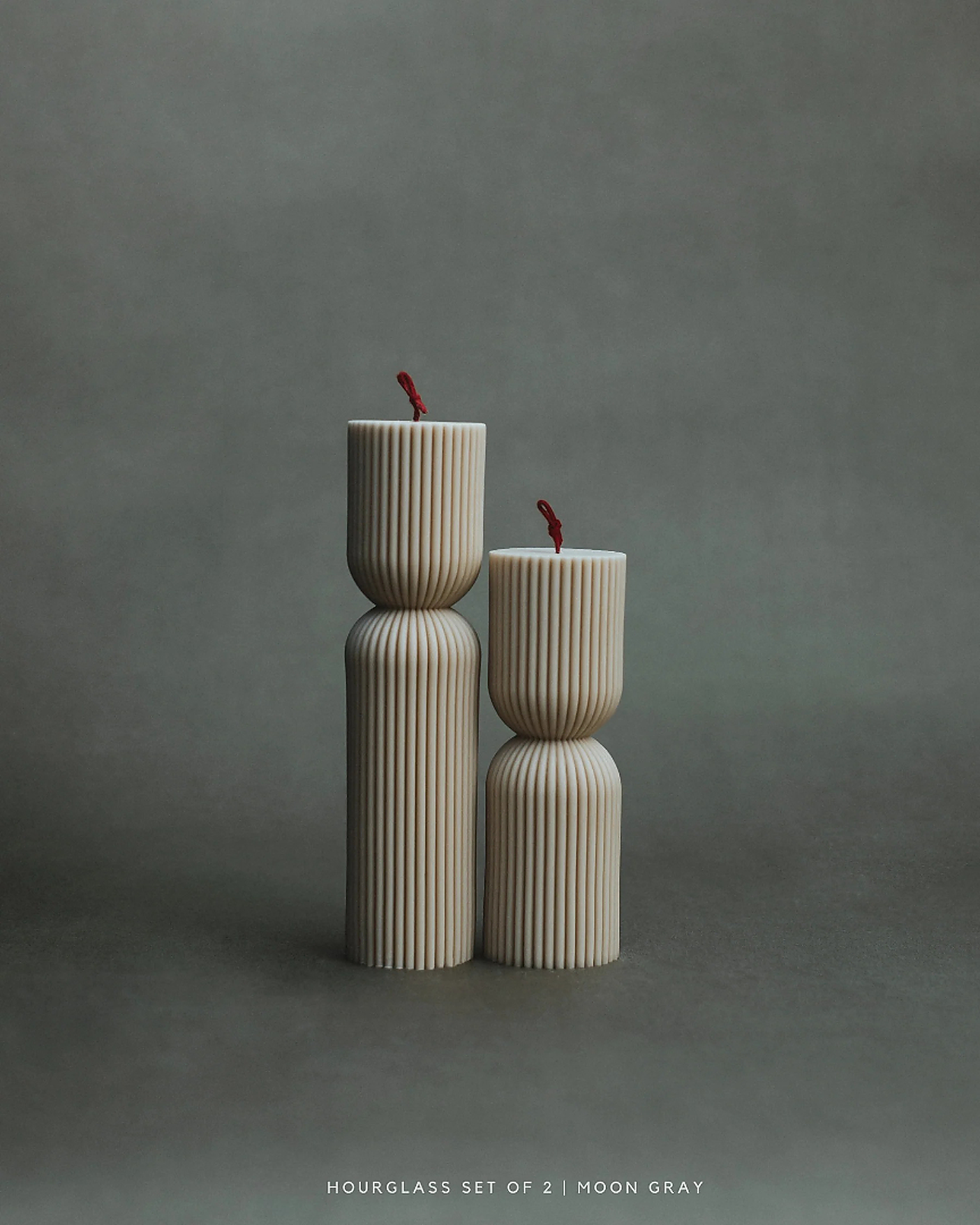 HOURGLASS PILLAR CANDLE